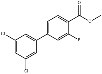 methyl 4-(3,5-dichlorophenyl)-2-fluorobenzoate