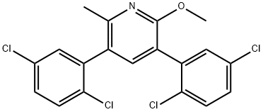 3,5-Bis(2,5-dichlorophenyl)-2-methoxy-6-methylpyridine