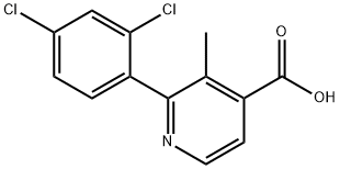 2-(2,4-Dichlorophenyl)-3-methylisonicotinic acid