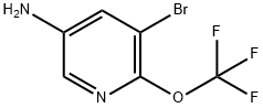 3-Pyridinamine, 5-bromo-6-(trifluoromethoxy)-