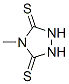 4-methyl-1,2,4-triazolidine-3,5-dithione