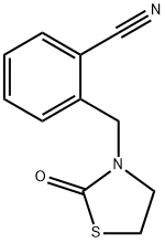 Benzonitrile, 2-[(2-oxo-3-thiazolidinyl)methyl]-