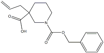 3-烯丙基-1-((苄氧基)羰基)哌啶-3-羧酸