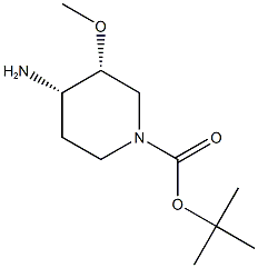 (3R,4S)-4-氨基-3-甲氧基哌啶-1-羧酸叔丁酯