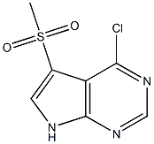 4-Chloro-5-(Methylsulfonyl)-7H-pyrrolo[2,3-d]pyriMidine