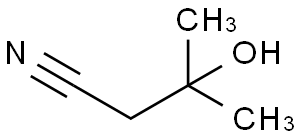 丁腈,3-羟基-3-甲基-