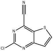 2-chlorothieno[3,2-d]pyriMidine-4-carbonitrile