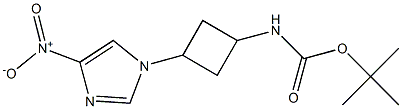 tert-butyl (1s,3s)-3-(4-nitro-1H-iMidazol-1-yl)cyclobutylcarbaMate