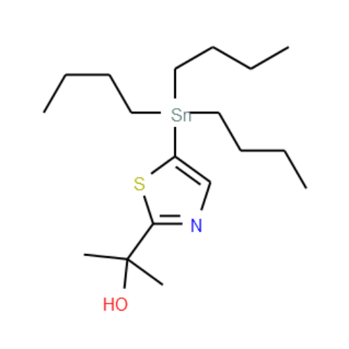 2-(5-tributylstannyl-1,3-thiazol-2-yl)propan-2-ol