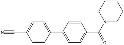 4-[4-(Piperidinocarbonyl)phenyl]benzonitrile