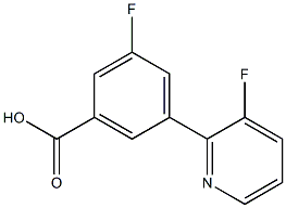 3-Fluoro-5-(3-fluoropyridin-2-yl)benzoic acid