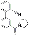 2-[3-(Pyrrolidinocarbonyl)phenyl]benzonitrile