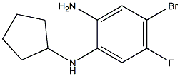 4-BroMo-1-N-cyclopentyl-5-fluorobenzene-1,2-diaMine