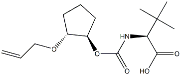 (S)-2-(((((1R,2R)-2-(烯丙氧基)环戊)氧代)羰基)氨基)-3,3-二甲基丁酸