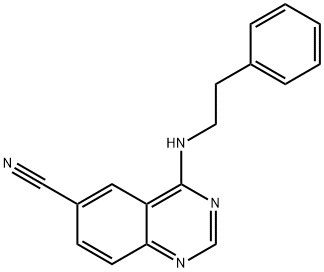 4-[(2-Phenylethyl)amino]-6-quinazolinecarbonitrile