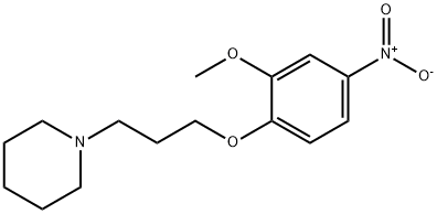 Piperidine, 1-[3-(2-methoxy-4-nitrophenoxy)propyl]-