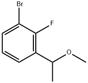 Benzene, 1-bromo-2-fluoro-3-(1-methoxyethyl)-