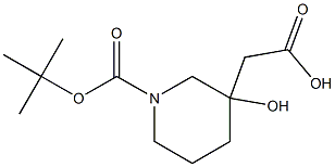 2-(1-[(Tert-Butoxy)Carbonyl]-3-Hydroxypiperidin-3-Yl)Acetic Acid