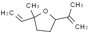 2-乙烯基-2-甲基-5-(1-甲基乙烯基)四氢呋喃