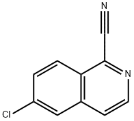 6-CHLOROISOQUINOLINE-1-CARBONITRILE