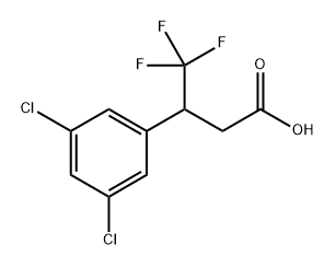 3-(3,5-二氯苯基)-4,4,4-三氟丁酸