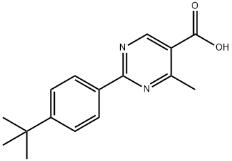 2-(4-(tert-butyl)phenyl)-4-methylpyrimidine-5-carboxylic acid