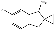 5'-bromo-1',3'-dihydrospiro[cyclopropane-1,2'-indene]-3'-amine