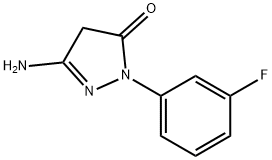 3H-Pyrazol-3-one, 5-amino-2-(3-fluorophenyl)-2,4-dihydro-