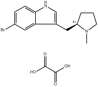 (R)-5-溴-3-(1-甲基-2-吡咯烷基甲基)-1H-吲哚草酸盐