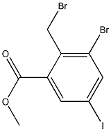 Methyl 3-Bromo-2-(Bromomethyl)-5-Iodobenzoate