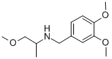 (3,4-DIMETHOXY-BENZYL)-(2-METHOXY-1-METHYL-ETHYL)-AMINE