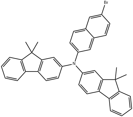 N-(6-bromonaphthalen-2-yl)-N-(9,9-dimethyl-9H-fluoren-2-yl)-9,9-dimethyl-9H-fluoren-2-amine