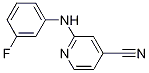 2-[(3-fluorophenyl)amino]isonicotinonitrile