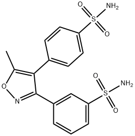 3-[4-[4-(氨基磺酰基)苯基]-5-甲基-3-异恶唑基]苯磺酰胺