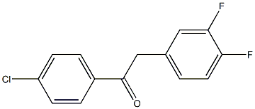 1-(4-chlorophenyl)-2-(3,4-difluorophenyl)ethanone