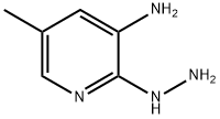 3-Pyridinamine, 2-hydrazinyl-5-methyl-