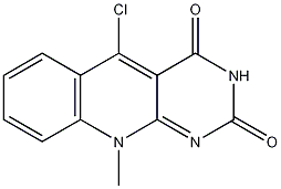 5-chloro-10-methylpyrimido[4,5-b]quinoline-2,4(3H,10H)-dione