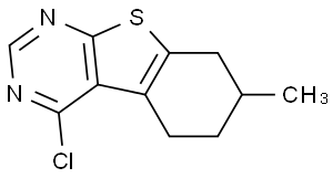 4-Chloro-7-Methyl-5,6,7,8-Tetrahydro[1]Benzothieno[2,3-D]Pyrimidine