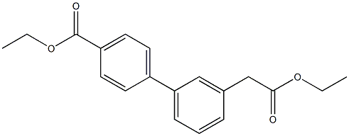 Ethyl 4-[3-(2-ethoxy-2-oxoethyl)phenyl]benzoate