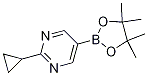 2-Cyclopropyl-5-(4,4,5,5-tetramethyl-1,3,2-dioxaborolan-2-yl)pyrimidine