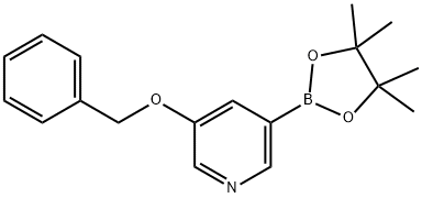 3-(Benzyloxy)-5-(4,4,5,5-tetramethyl-1,3,2-dioxaborolan-2-yl)pyridine