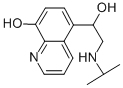 5-[1-hydroxy-2-(propan-2-ylamino)ethyl]quinolin-8-ol