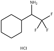 1-cyclohexyl-2,2,2-trifluoroethan-1-amine hydrochloride