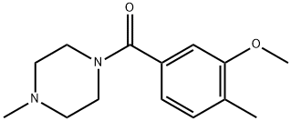 Methanone, (3-methoxy-4-methylphenyl)(4-methyl-1-piperazinyl)-