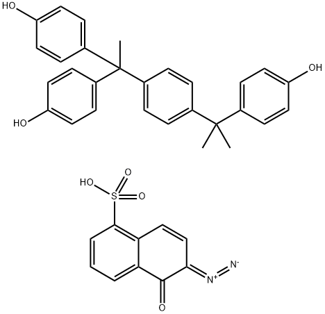 1-Naphthalenesulfonic acid, 6-diazo-5,6-dihydro-5-oxo, ester with 4,4'-[1-[4-[1-(4-hydroxyphenyl)-1-methylethyl]phenyl]-ethylidene]bis[phenol]