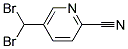 5-(DIBROMOMETHYL)PYRIDINE-2-CARBONITRILE