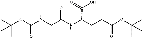 L-Glutamic acid, N-[N-[(1,1-dimethylethoxy)carbonyl]glycyl]-, 5-(1,1-dimethylethyl) ester