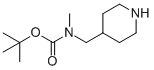 tert-butyl methyl(4-piperidinylmethyl)carbamate