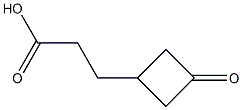 Cyclobutanepropanoic acid, 3-oxo-