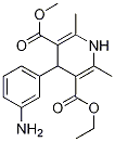 2,6-二甲基-4-(3-氨基苯基)-5-(甲氧羰基)-1,4-二氢吡啶-3-甲酸乙酯